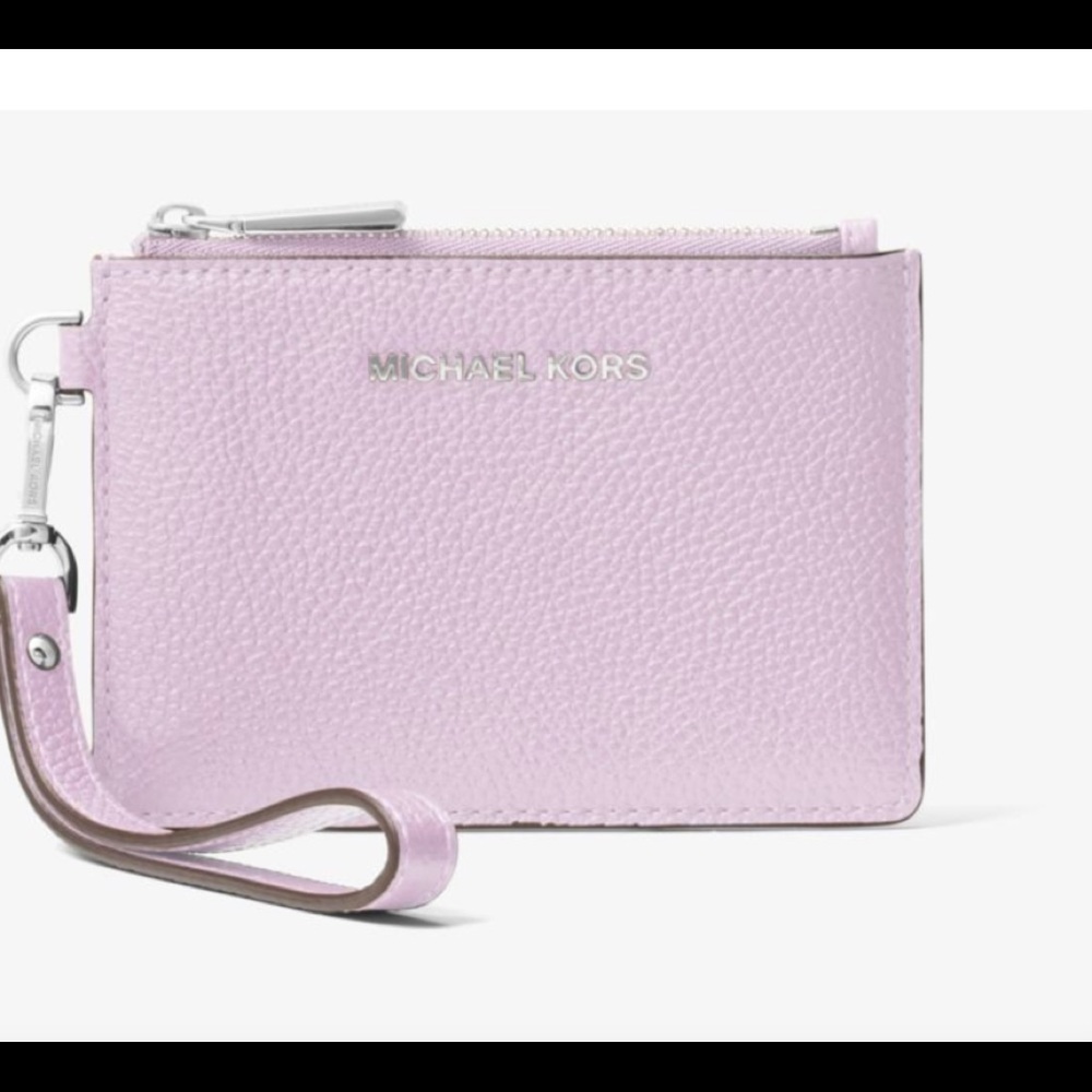 MK Leather Coin Purse/ID Wallet